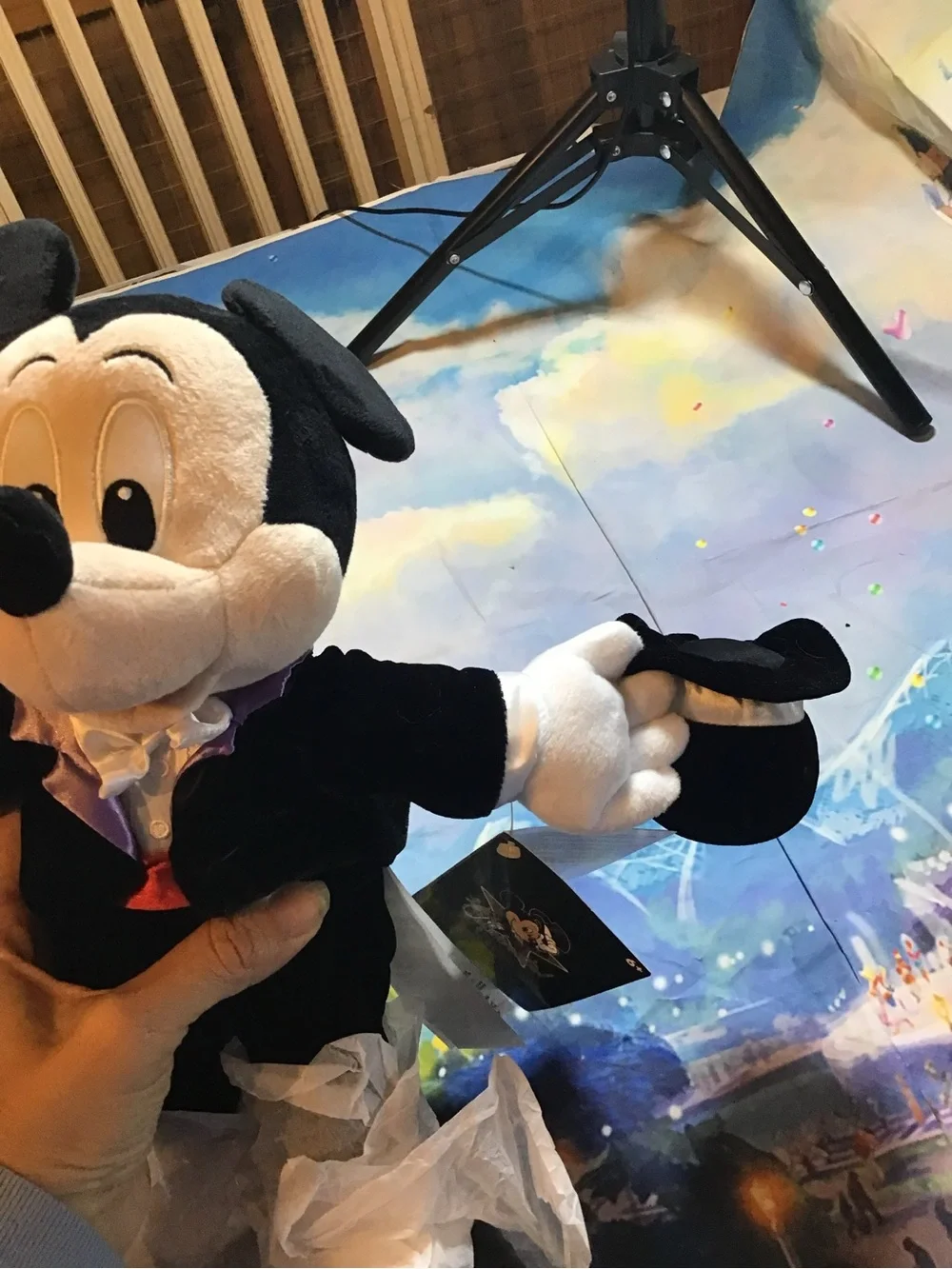 Disney parks Mickey Mouse 95th anniversary limited edition plush -NWT
